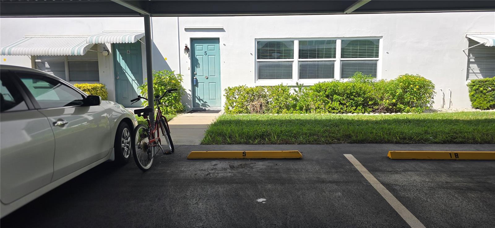 Parking #5 space covered