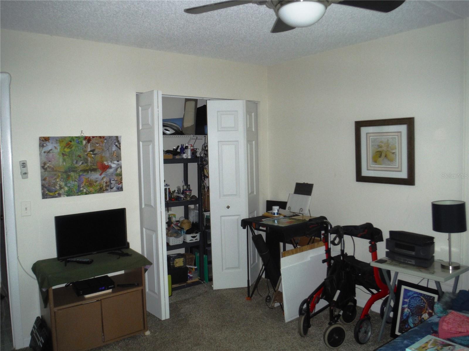 2 Closets in Bedroom