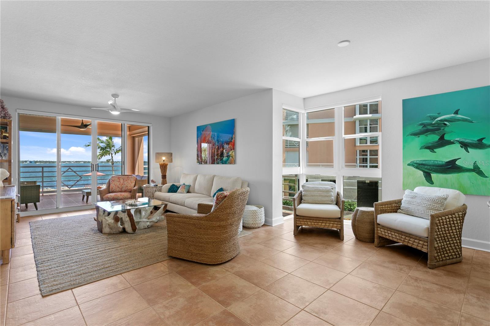 Living Area leading to large Veranda