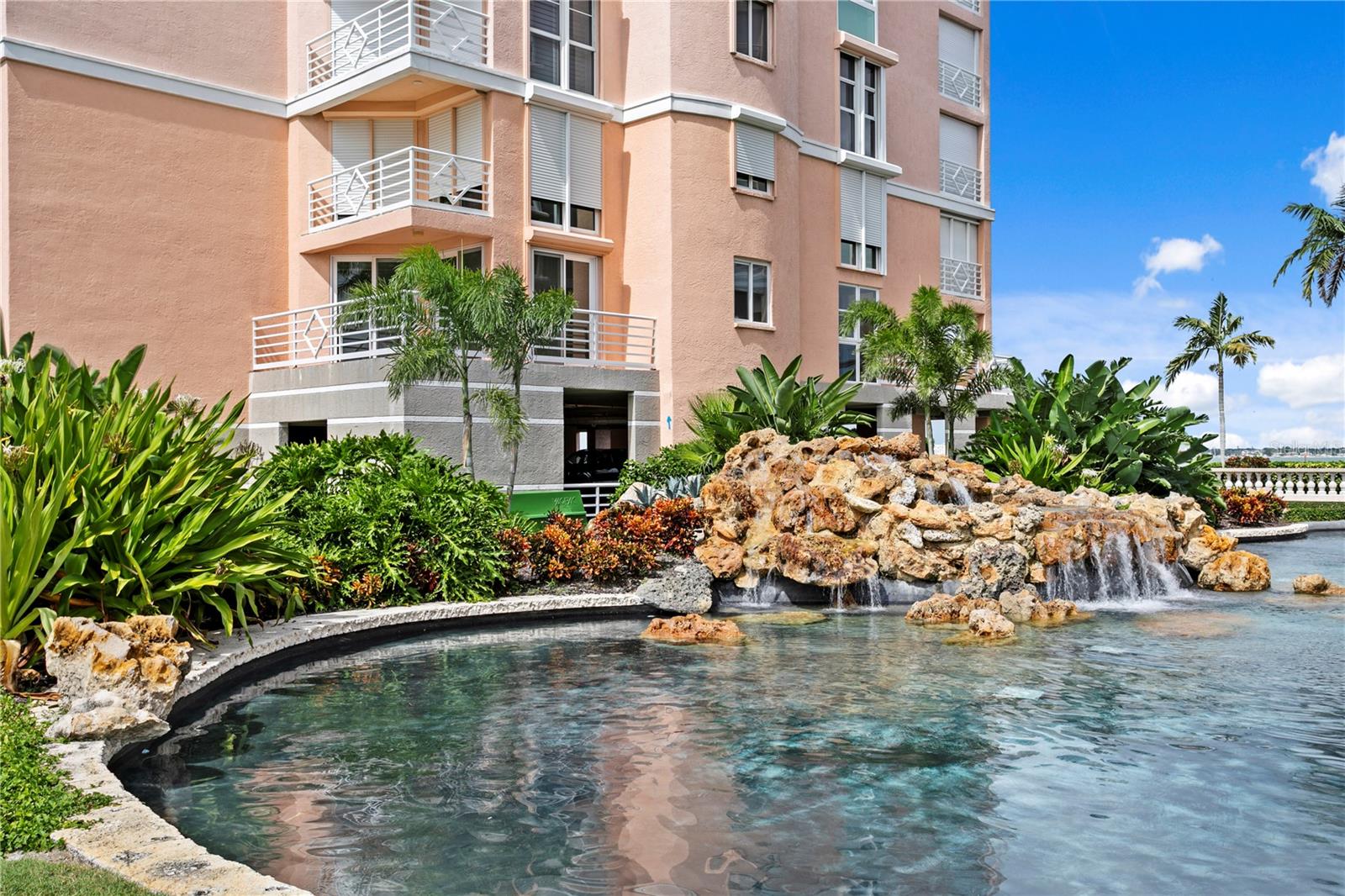 Pond Below Condo