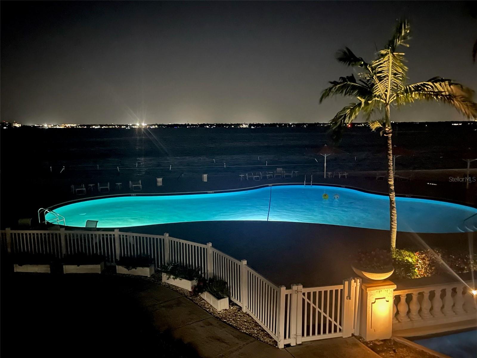 Pool at Night