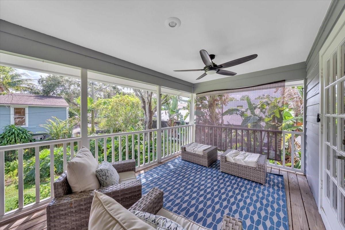 Balcony off primary