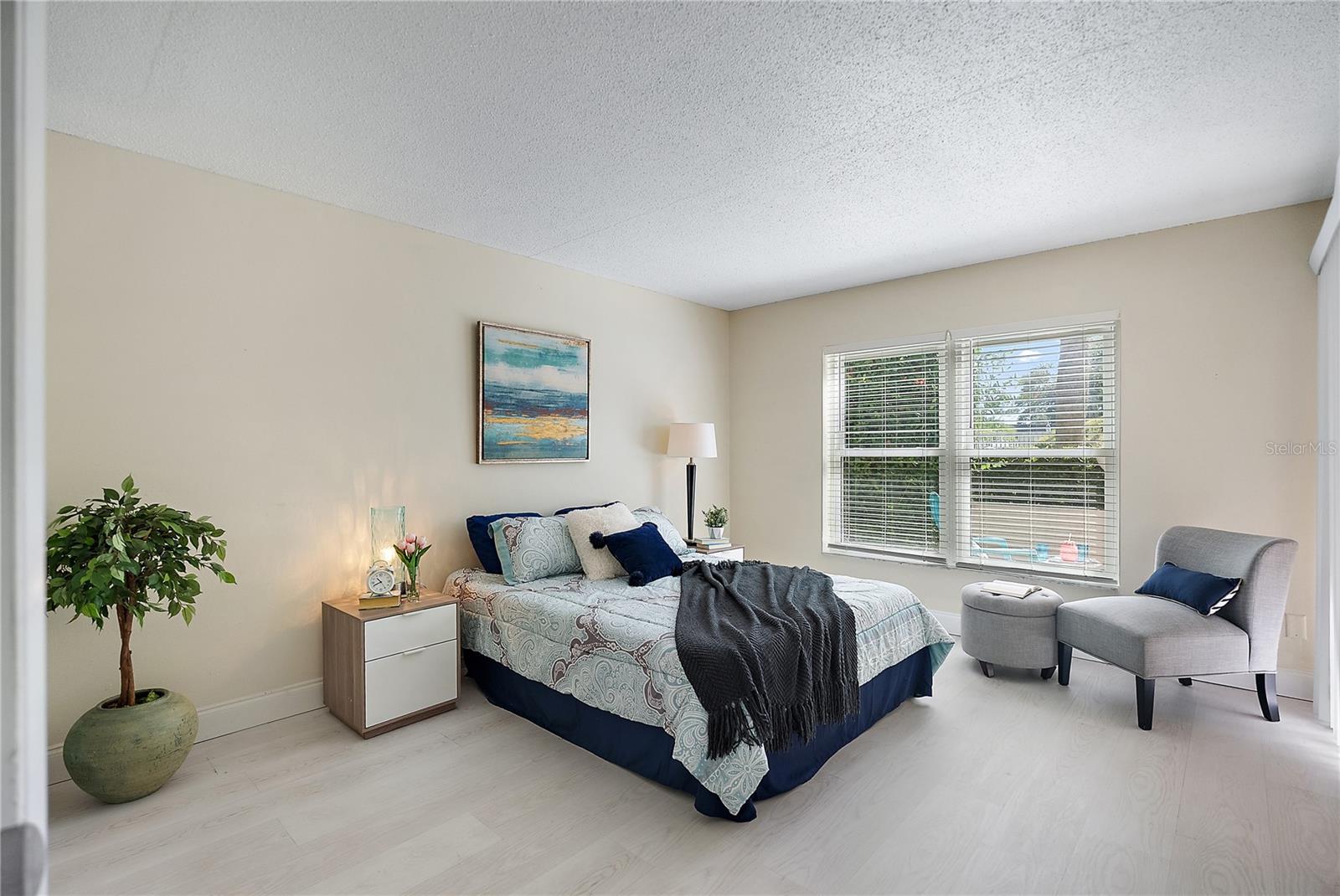 Large Primary Bedroom w/ Impact Window