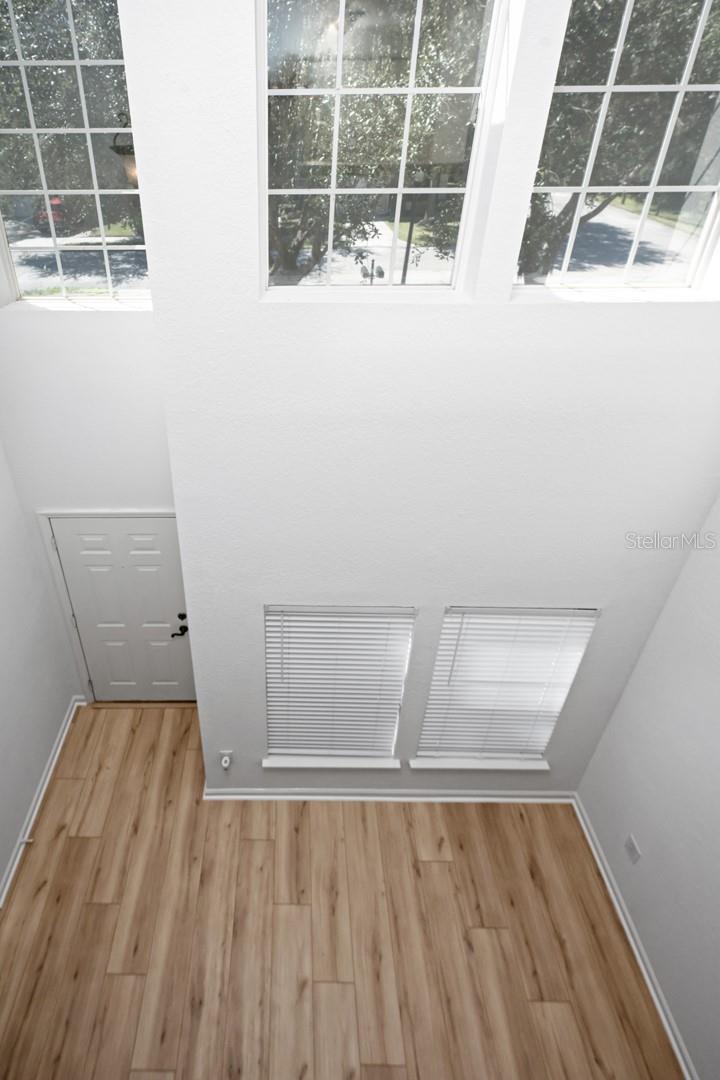 View from upstairs