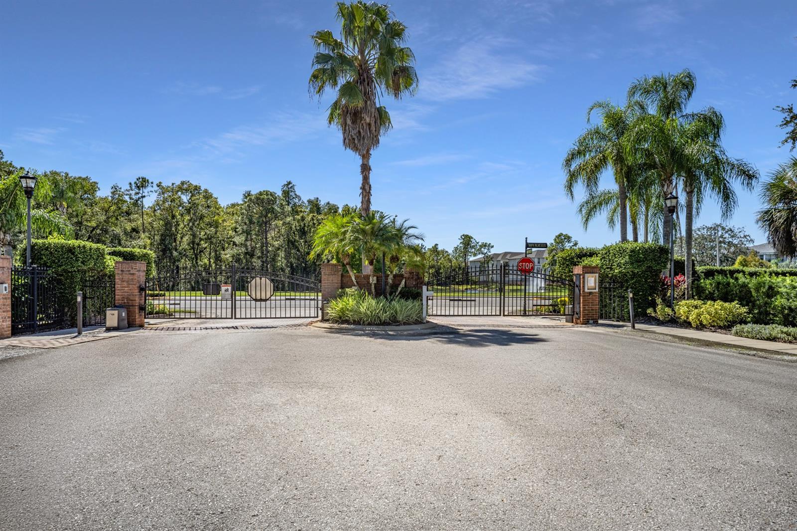 Gated entrance