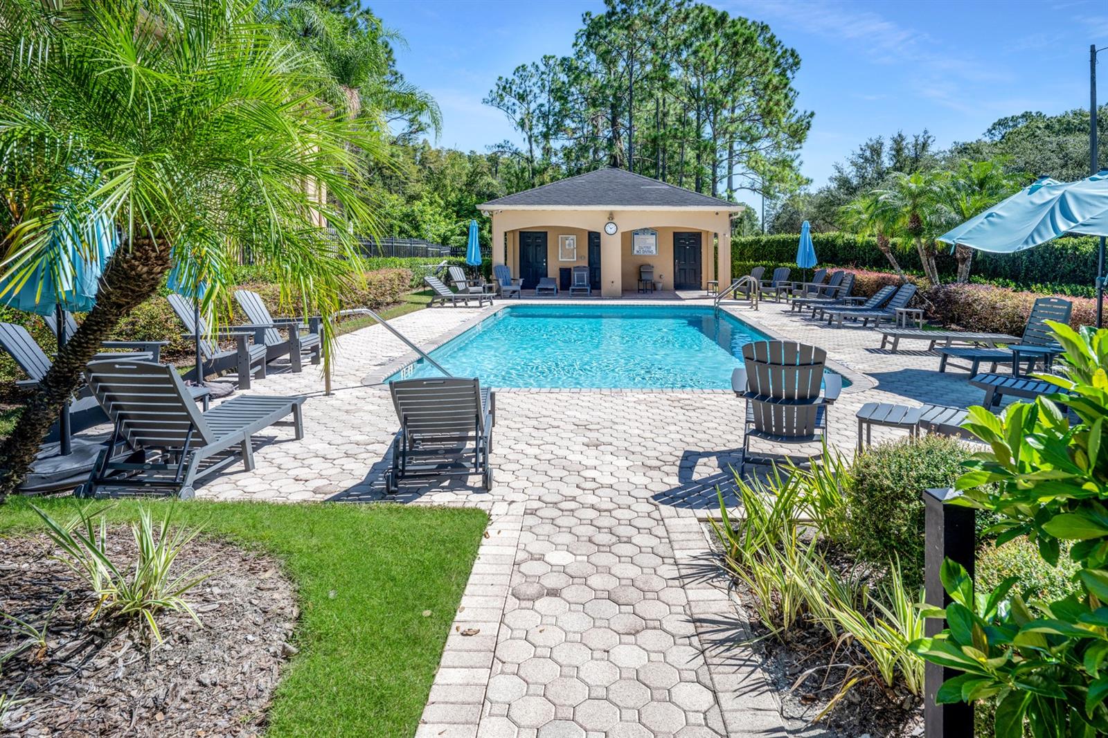 Private community pool
