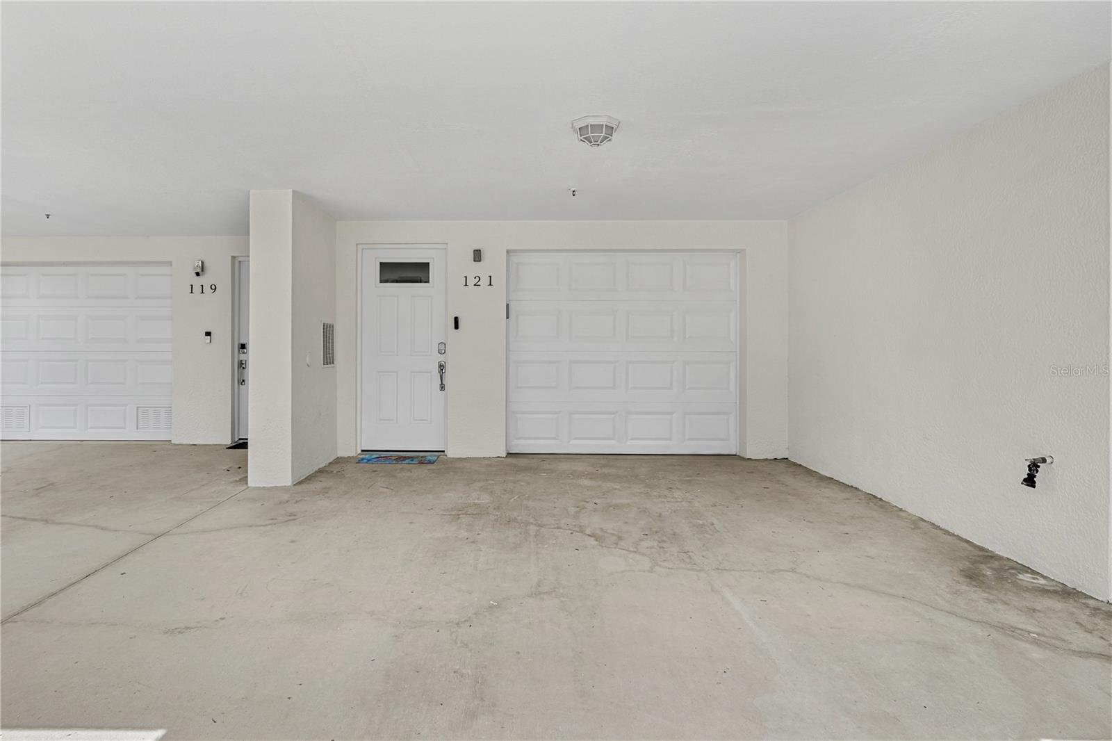 front door / carport