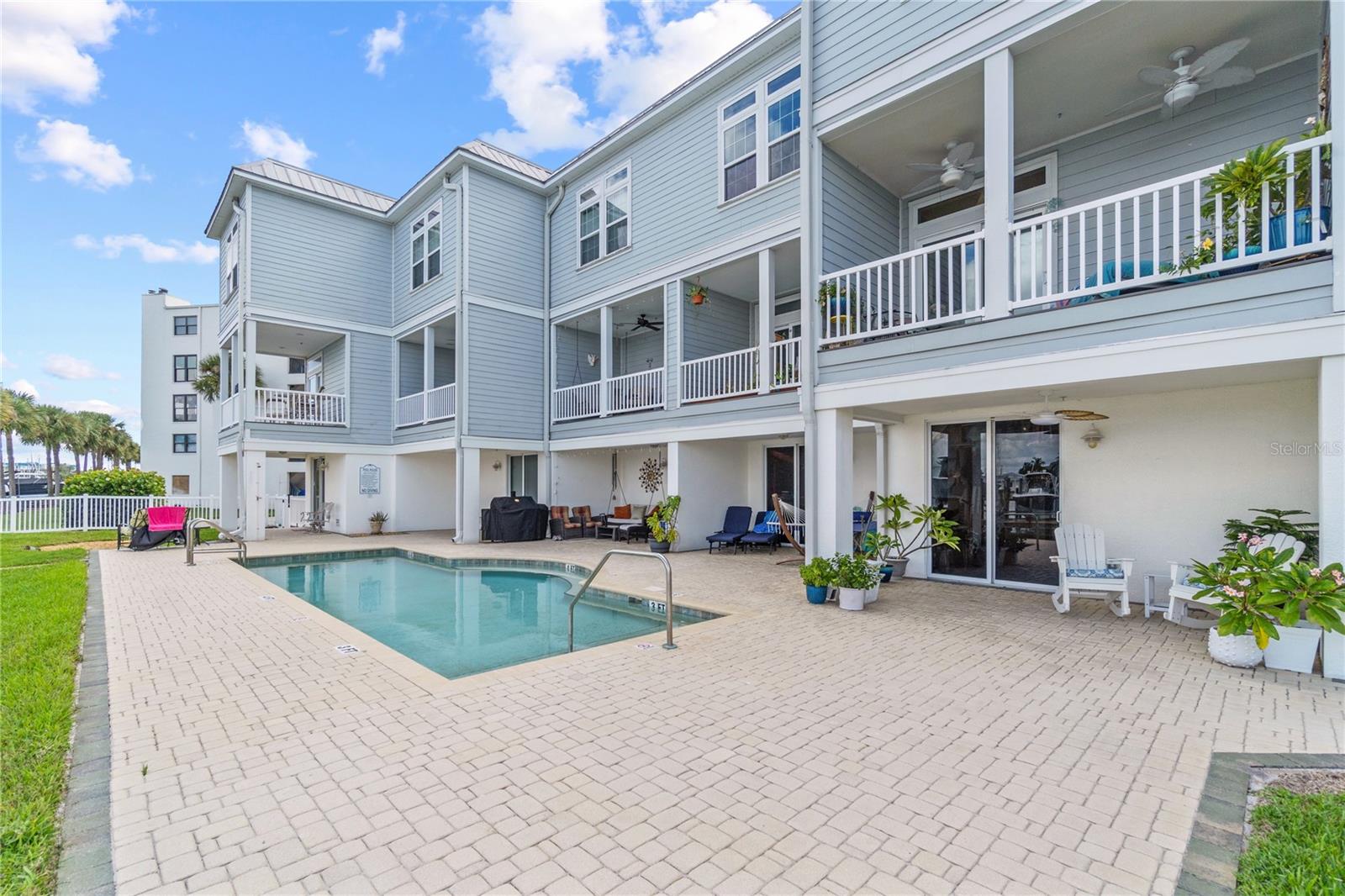 community heated pool