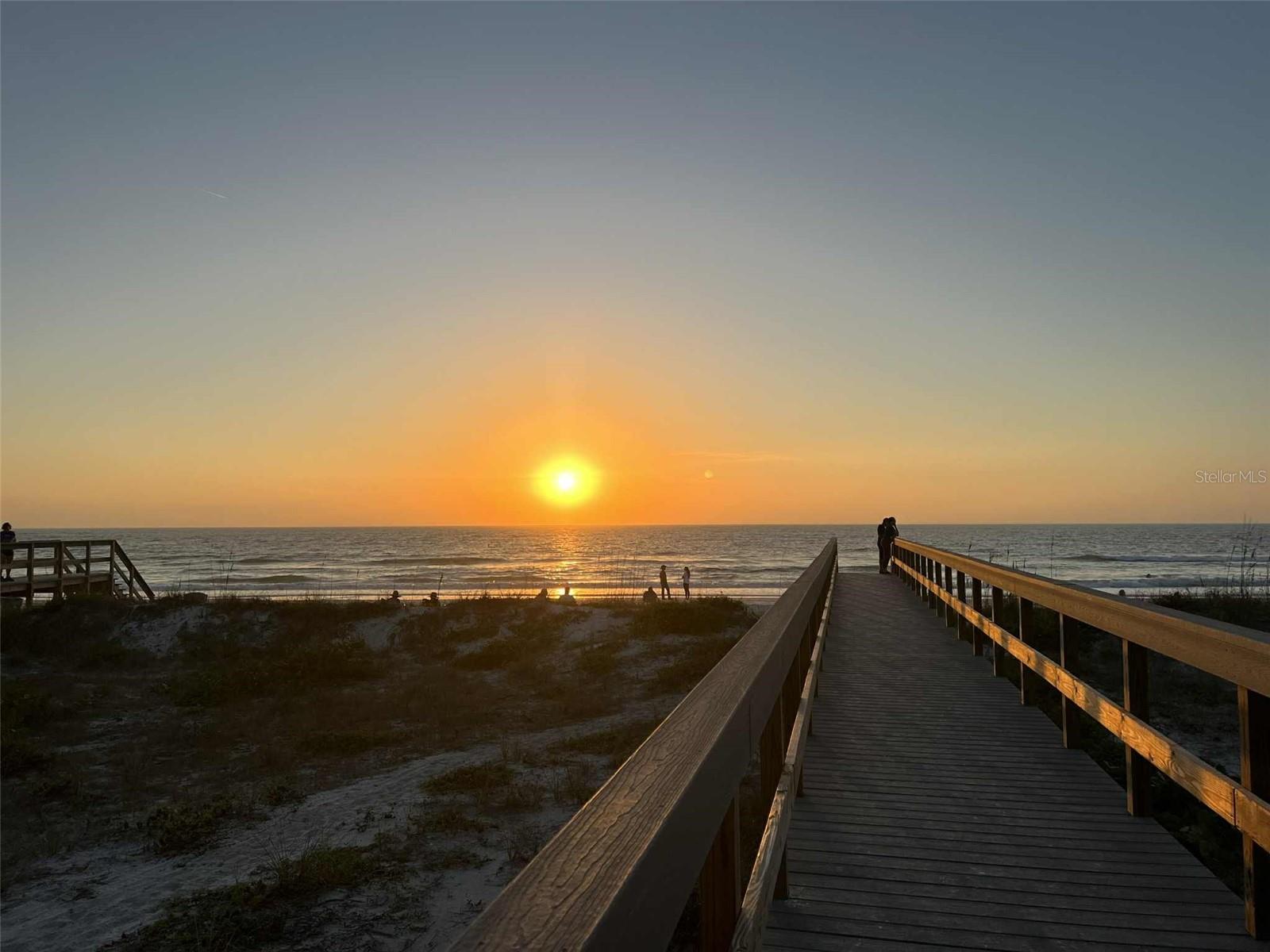 beach walkway