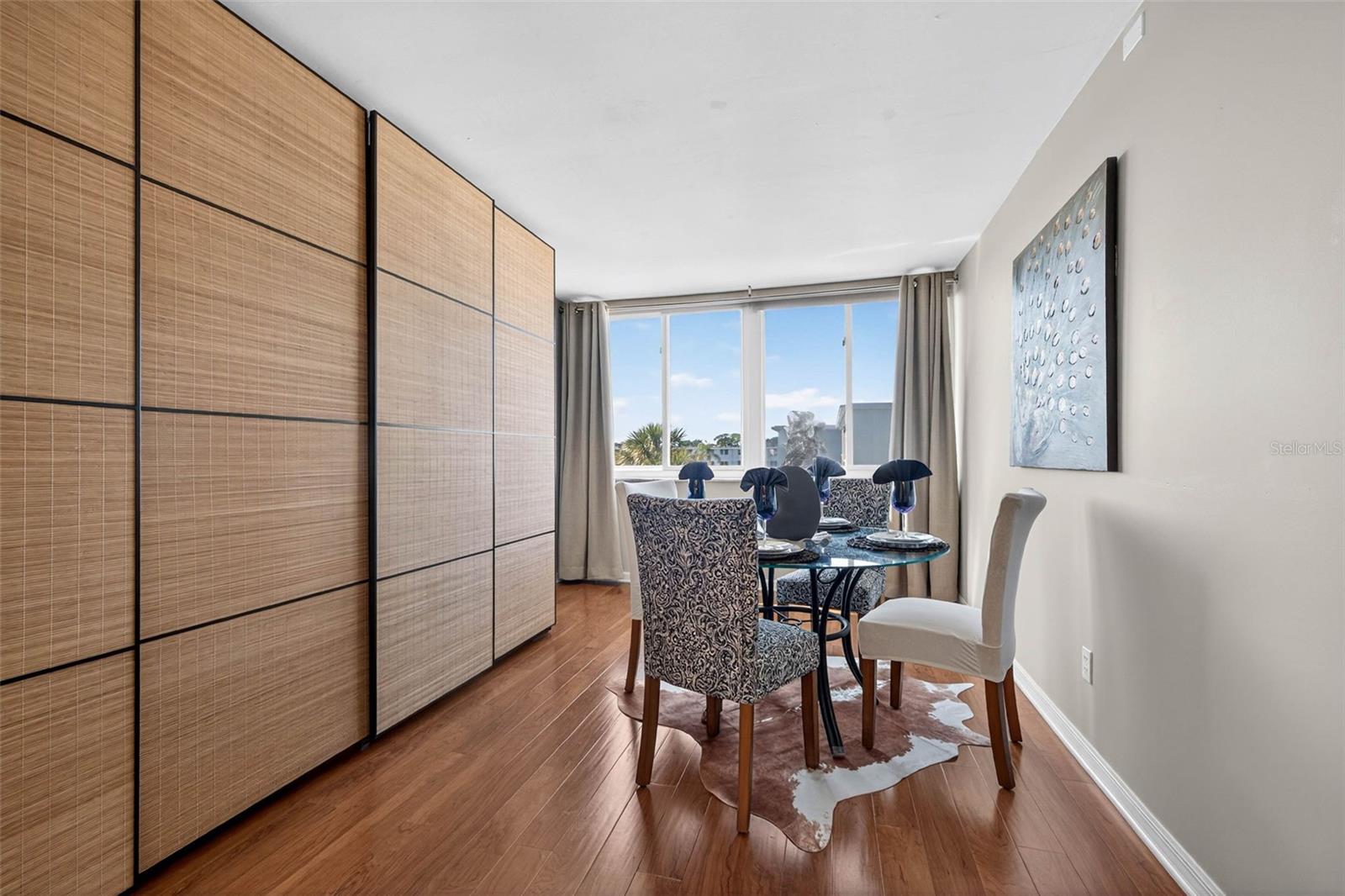 Plethora of Storage in the dining room