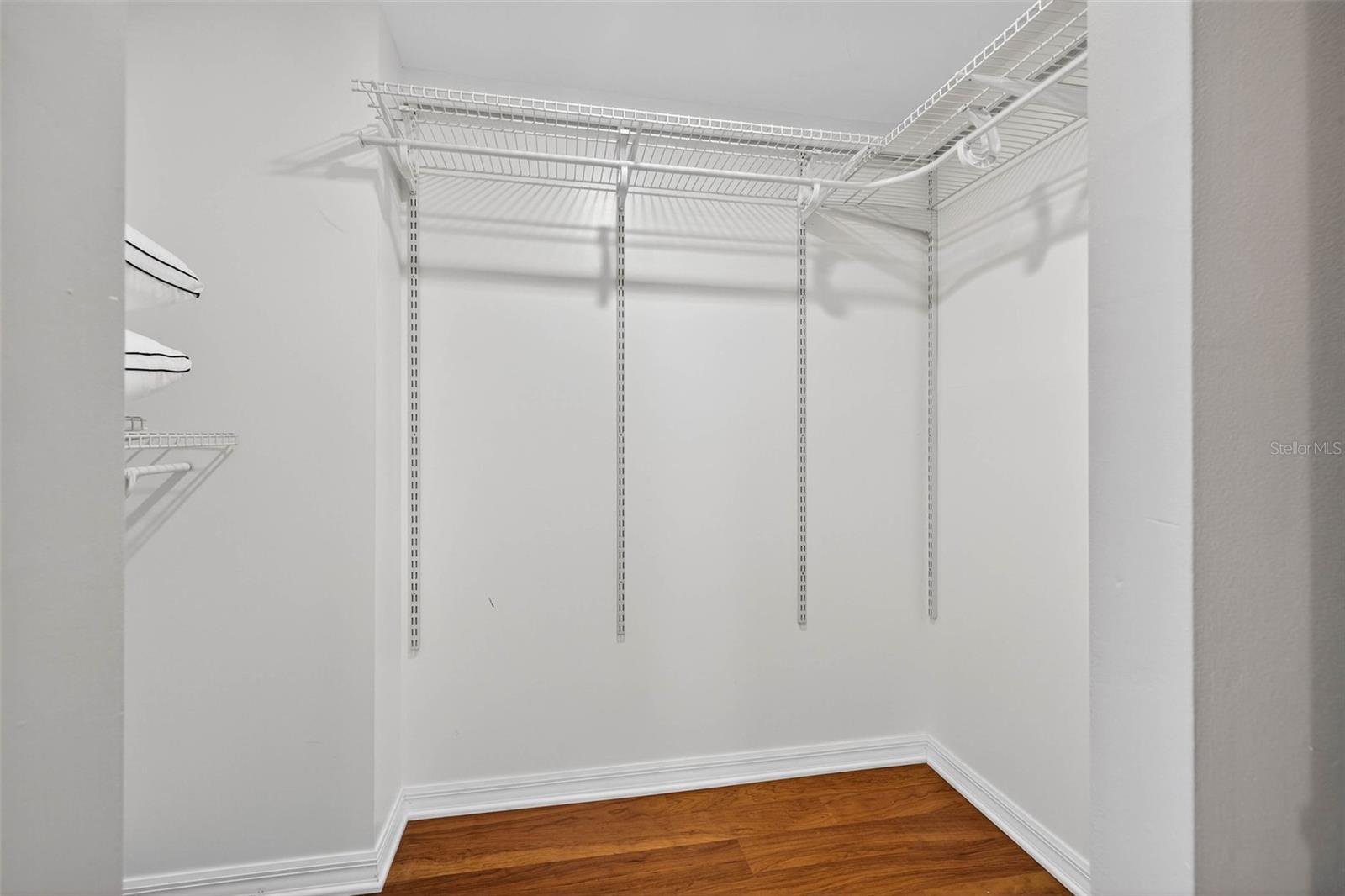 Primary walk-in closet