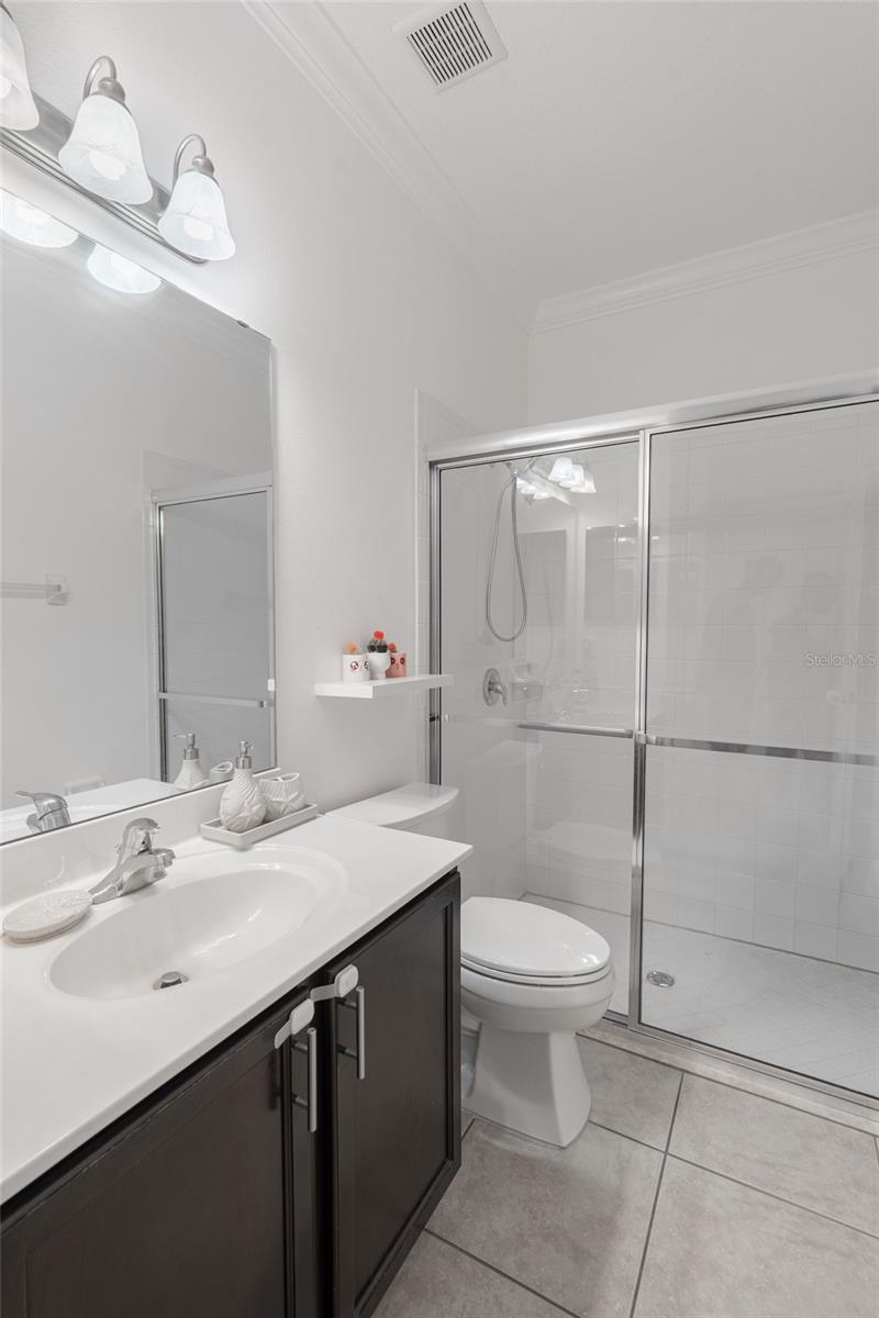 Convenient full bathroom located on the main level.