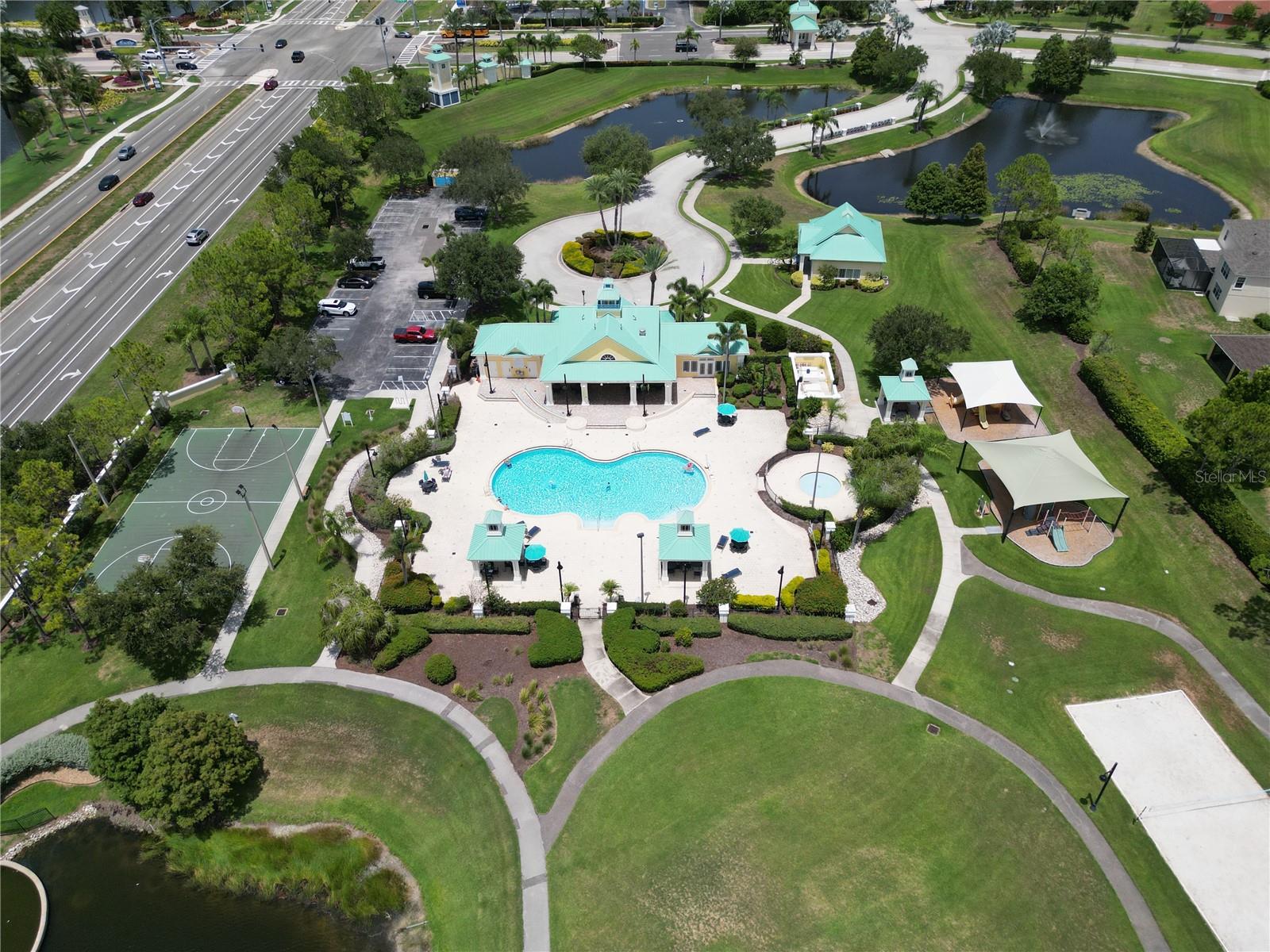 Wonderful community amenities.