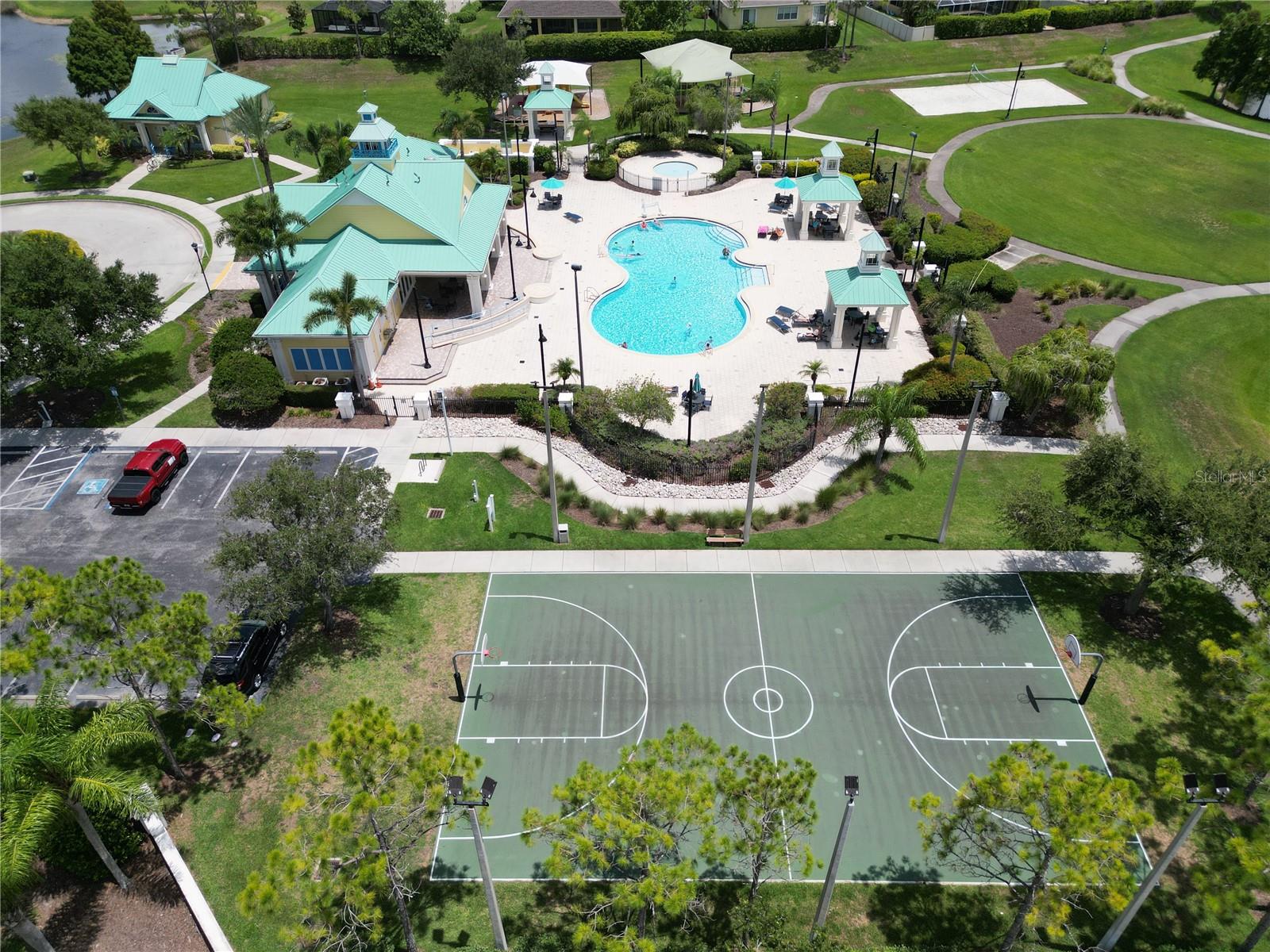 Wonderful community amenities.