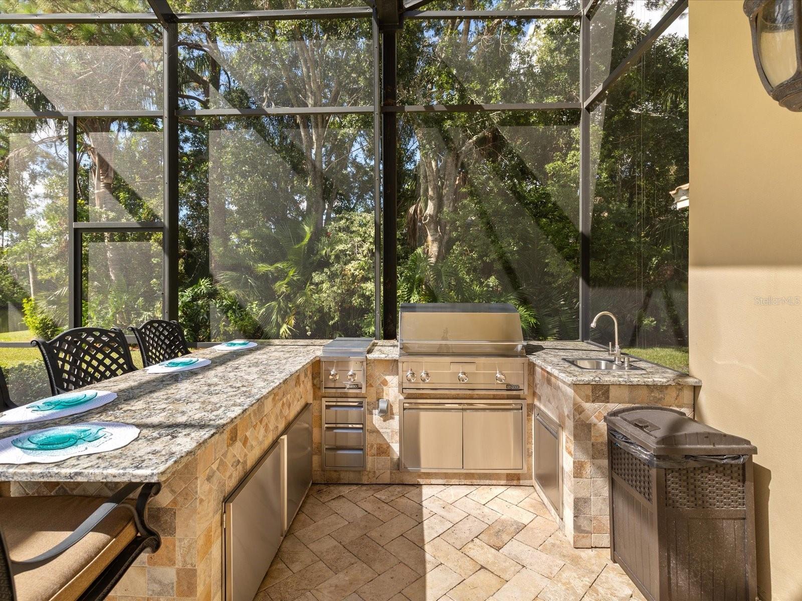 Outdoor kitchen
