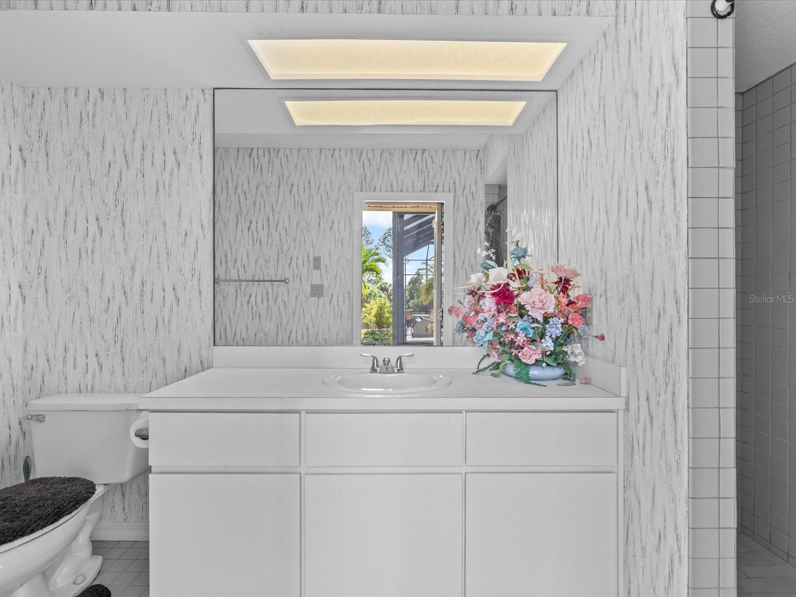 Outdoor full bathroom
