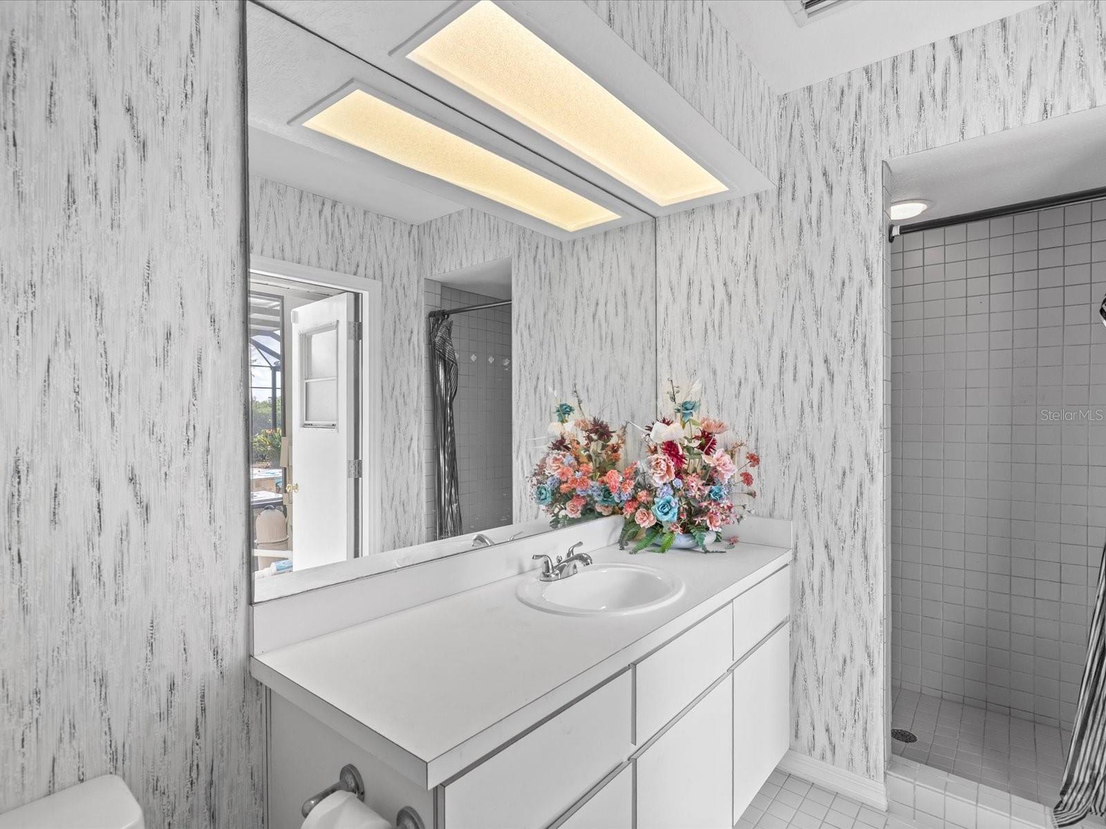 Outdoor full bathroom