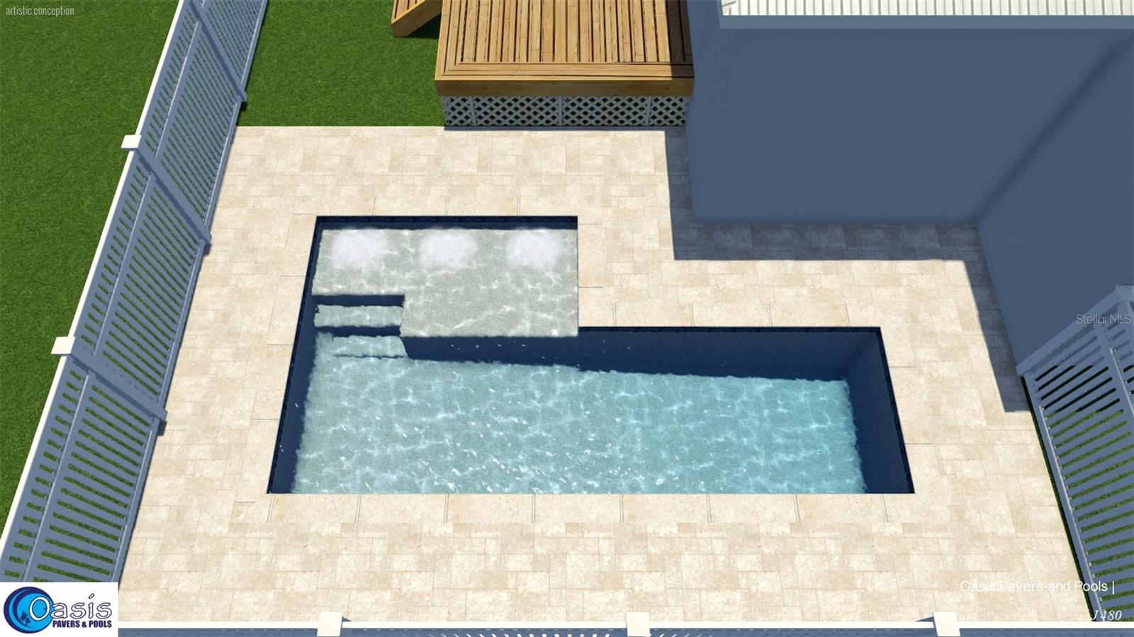 Pool Rendering by Oasis Pools
