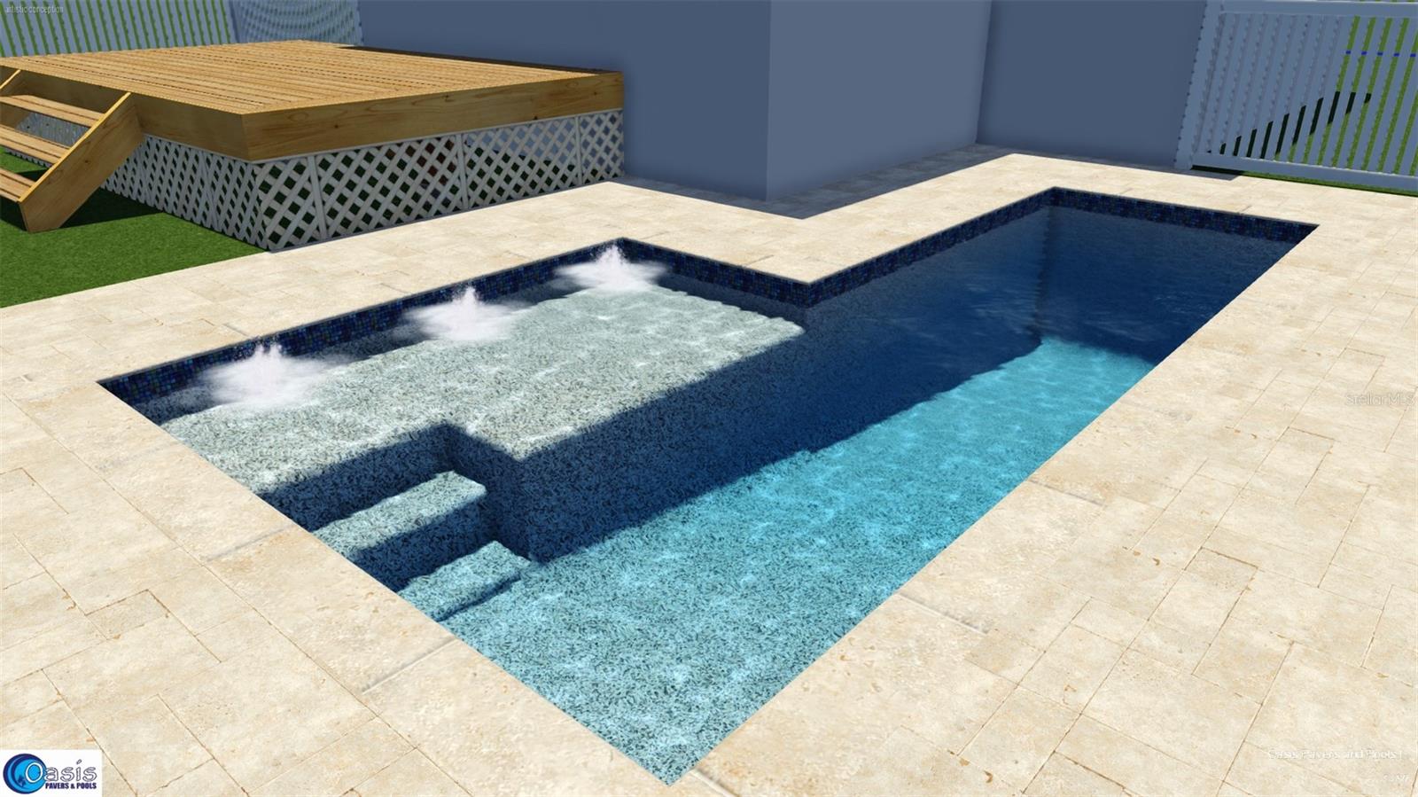 Pool Rendering by Oasis Pools