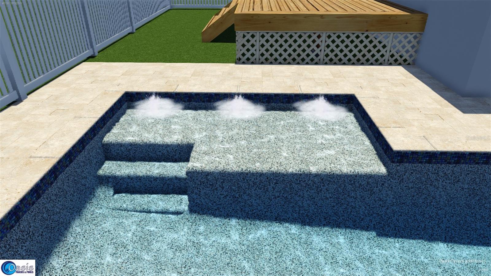 Pool Rendering by Oasis Pools