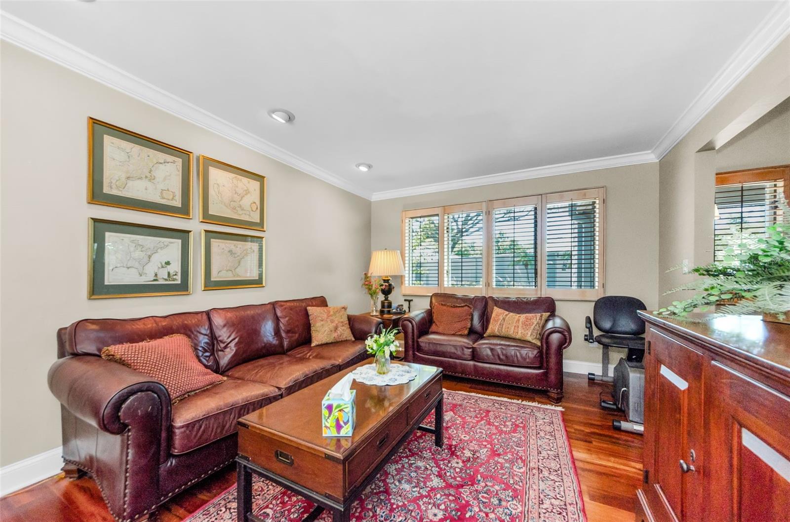 This gives you two special sitting areas.