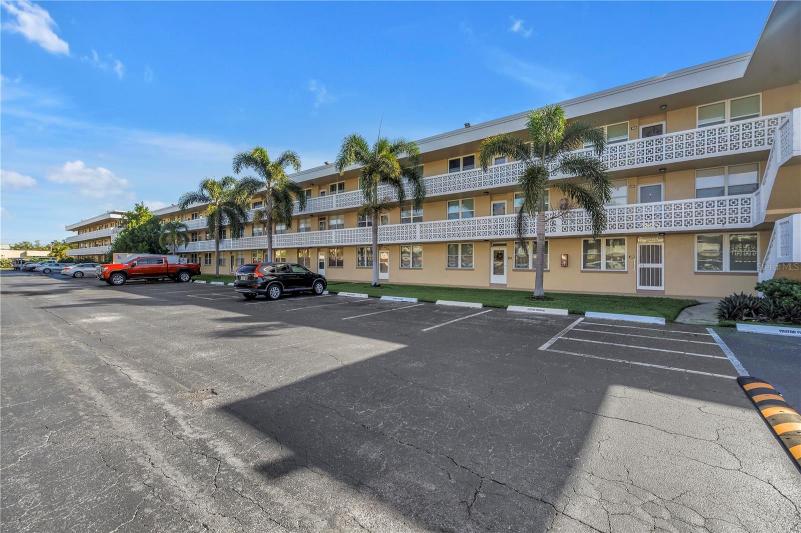 Lots of guest parking + this unit has a covered carport parking space