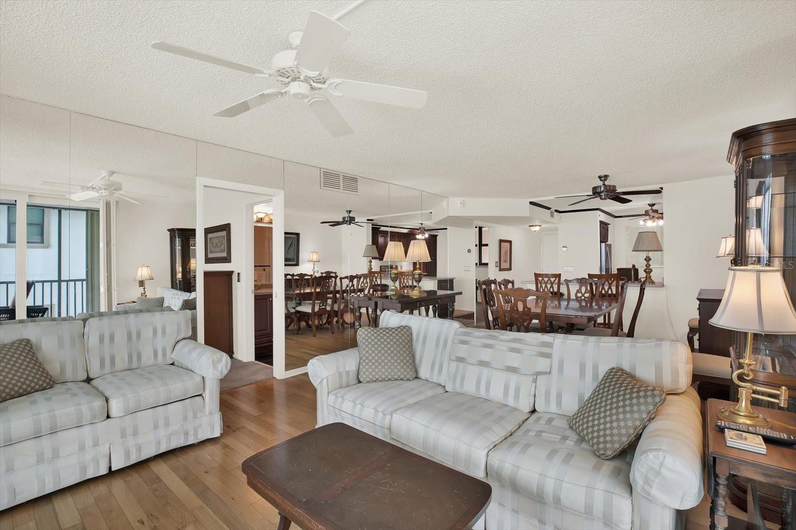 Living Room and Dining