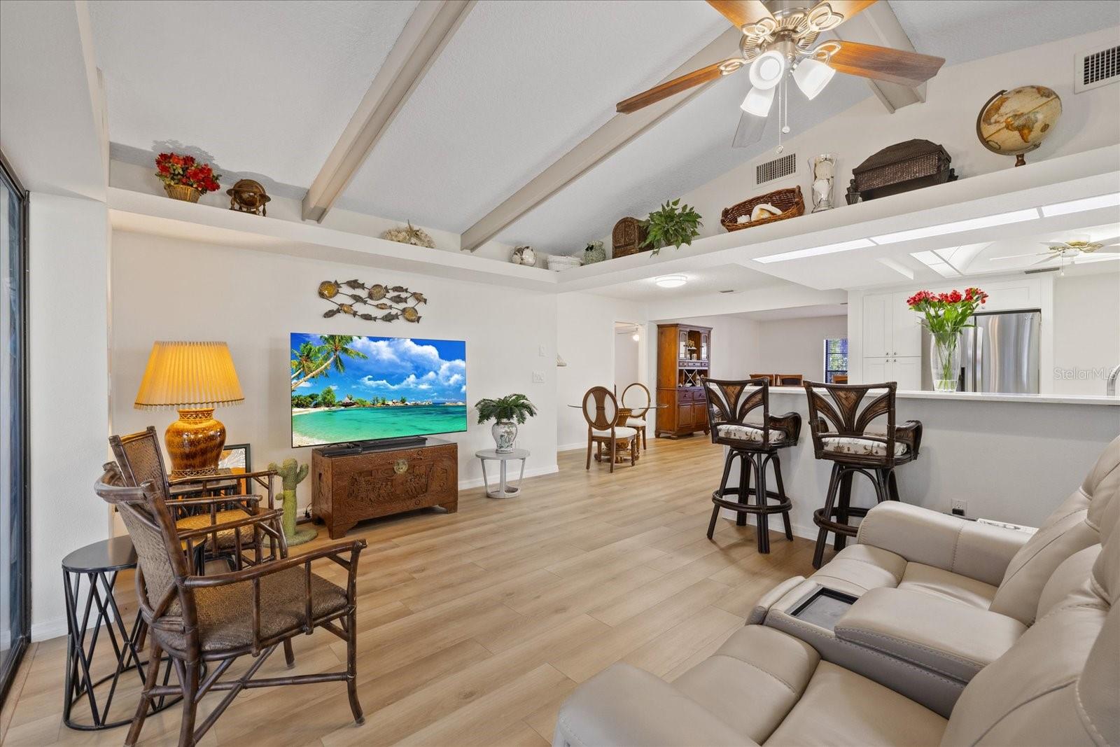 Bright and open main living space