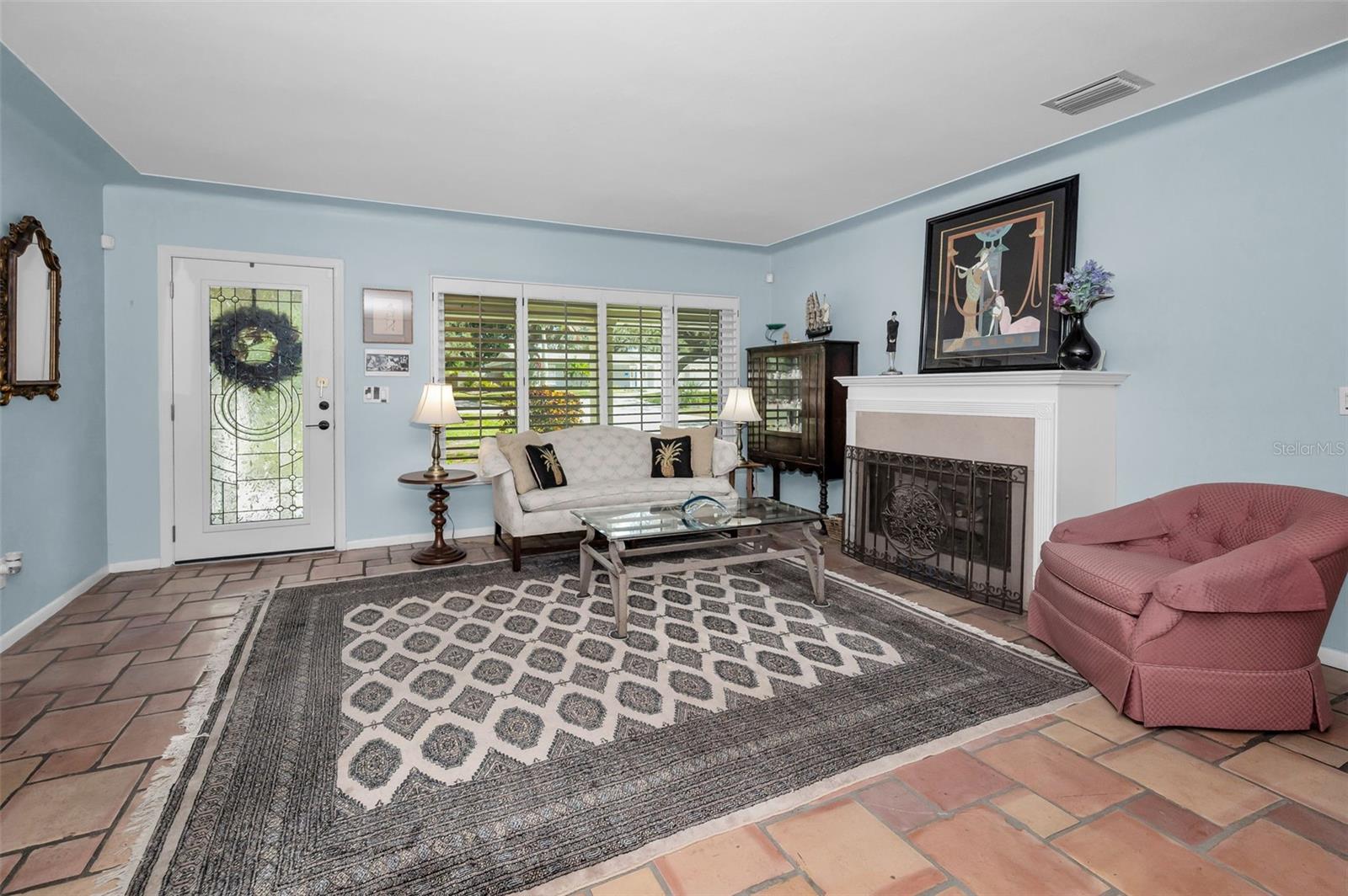 The expansive Living Room is the heart of the home!