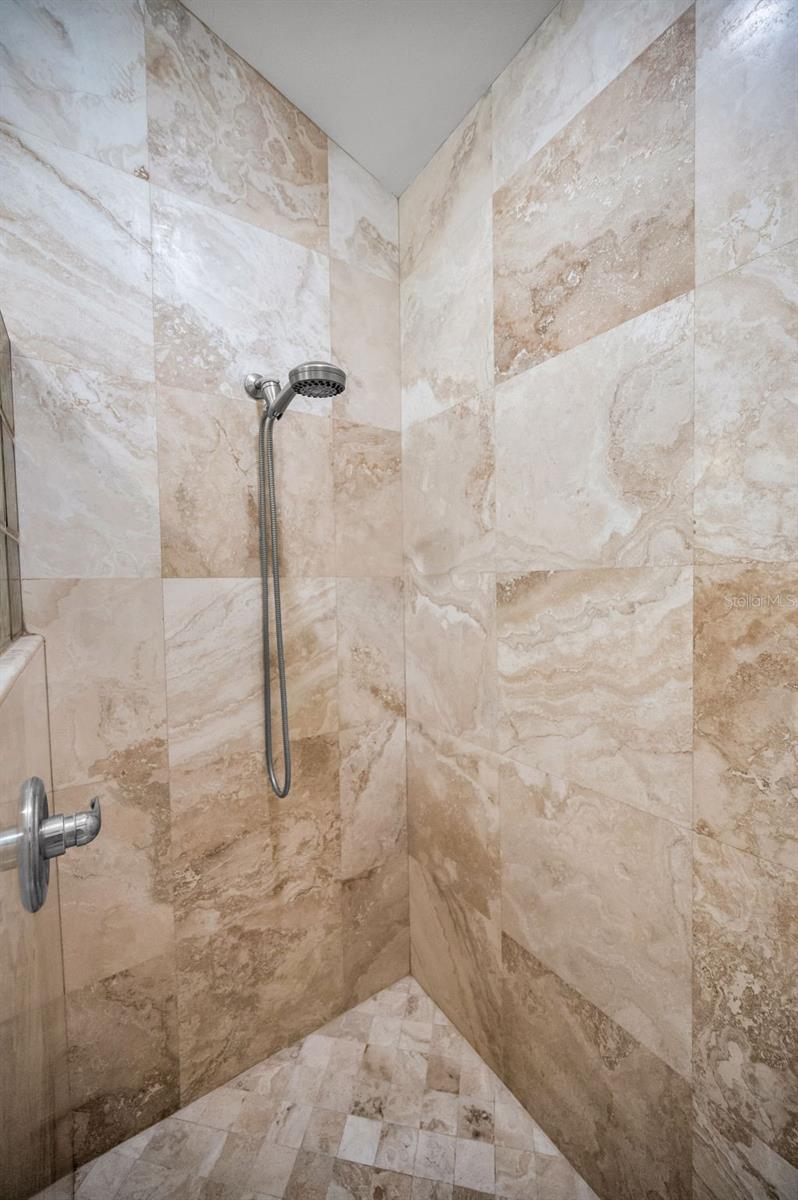Upgraded shower