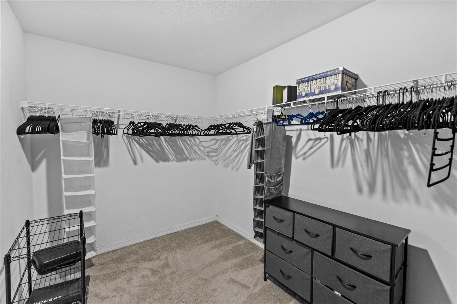 Primary closet