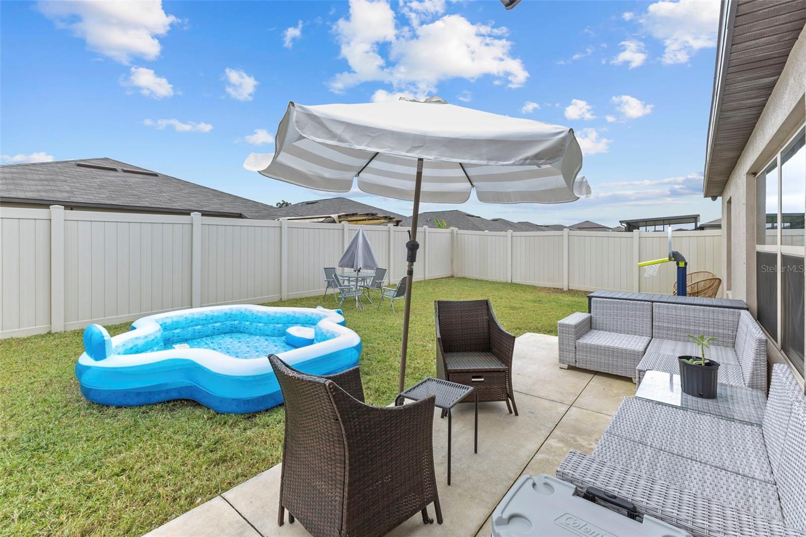 Back yard