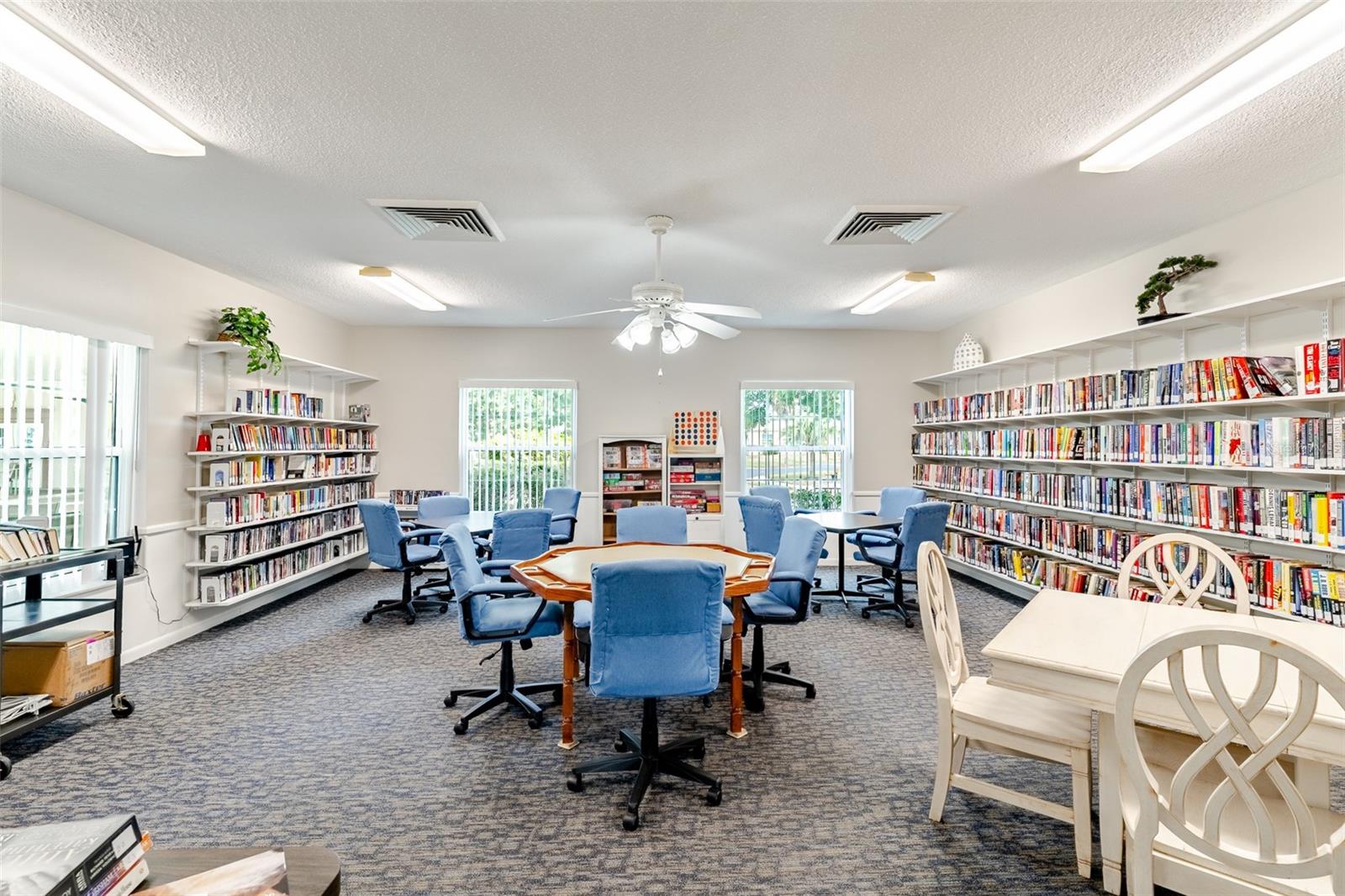 Library & Card Room