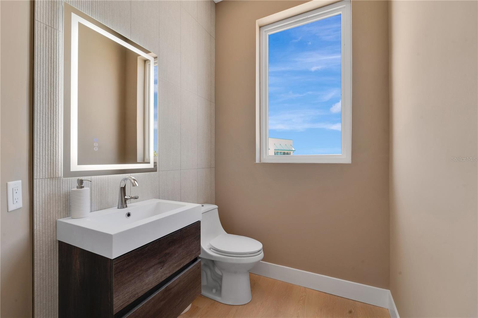 Second-Floor Half Bath
