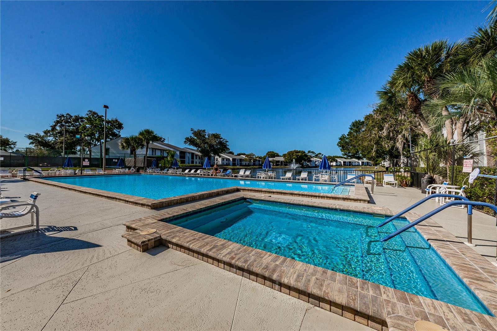 Heated pool & spa