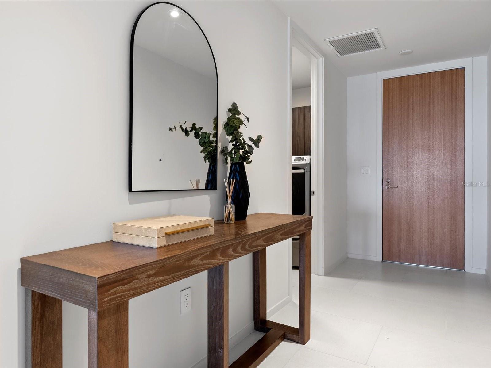 Unit 103 Entry Foyer