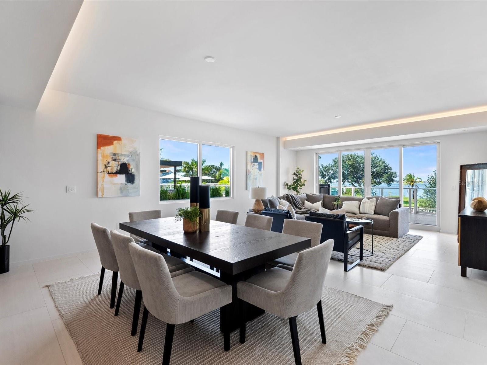 Open Dining-Living Room