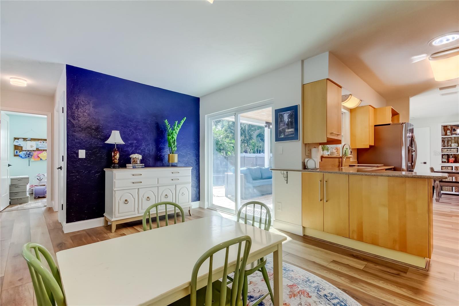 Family/Den adjacent to kitchen