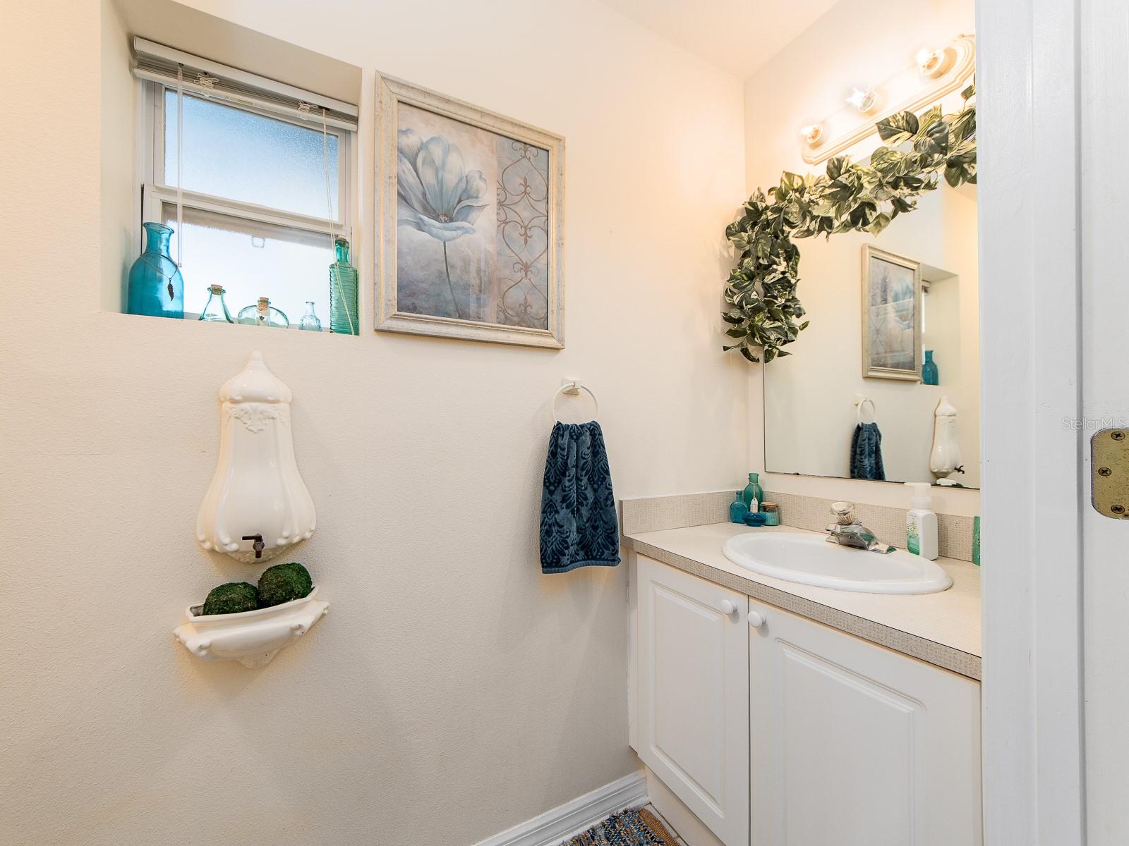 downstairs half bath