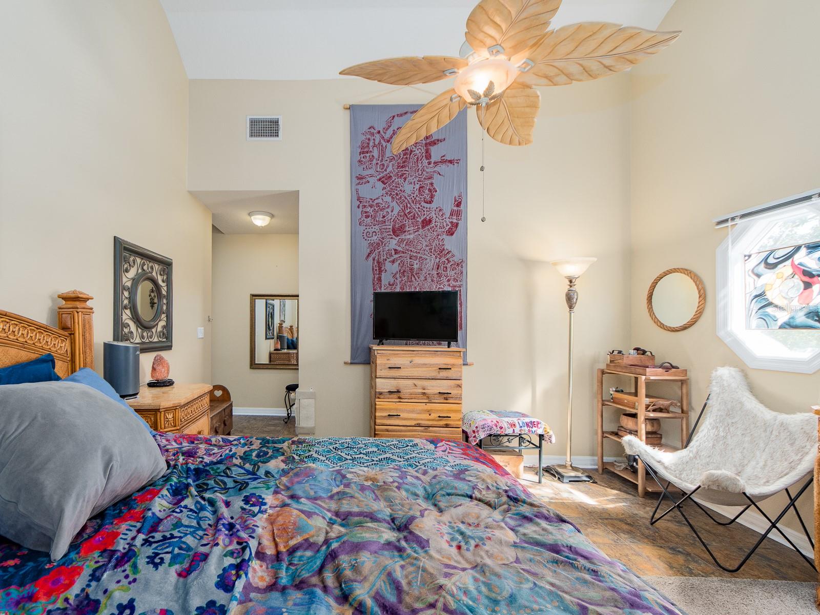 primary bedroom upstairs