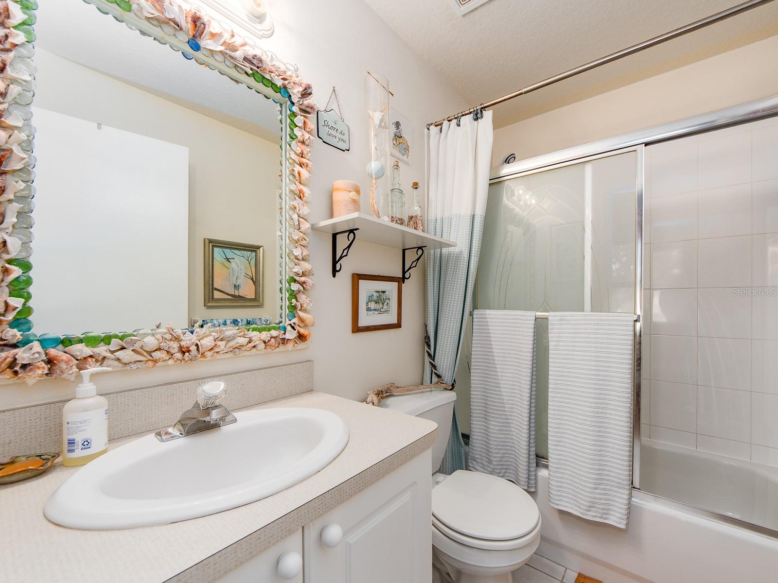 guest bathroom upstairs