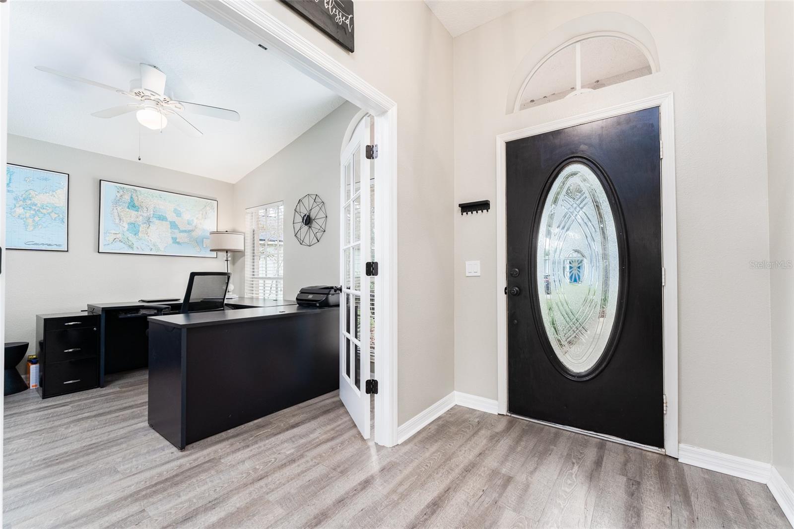 New Luxury Vinyl Flooring Through-out