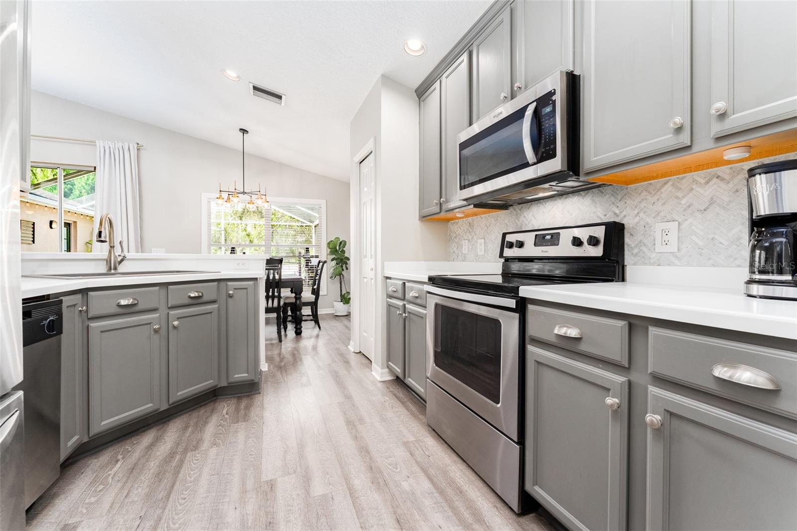 Updated Kitchen with a Breakfast Bar