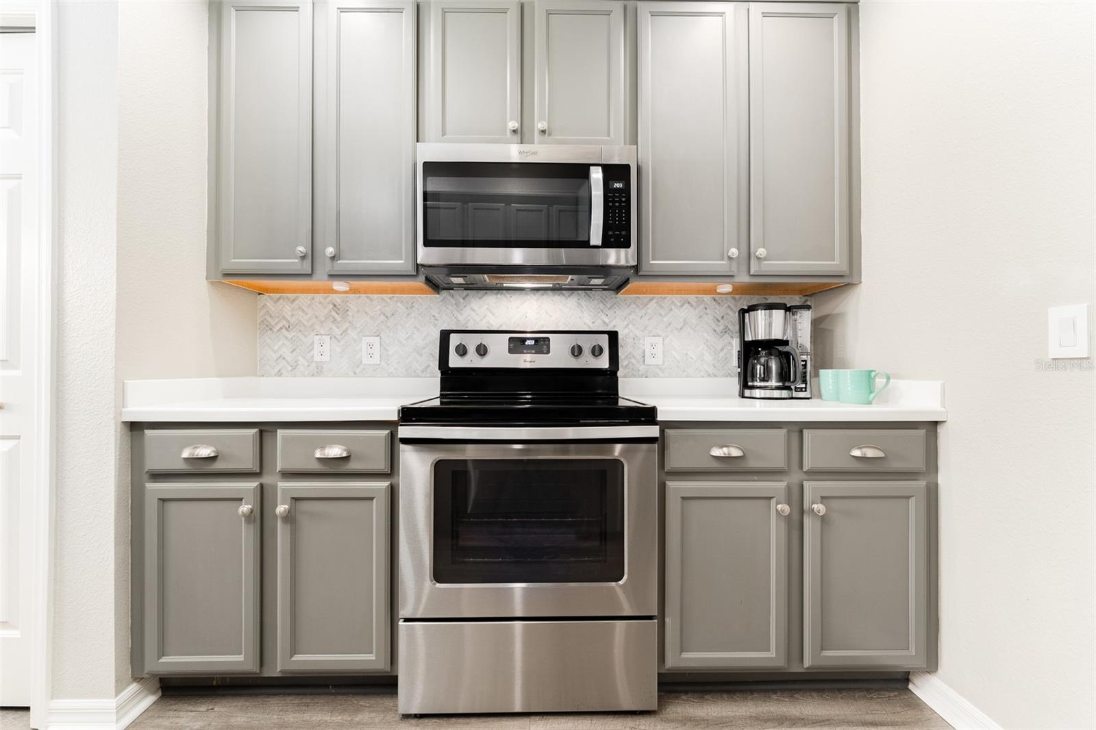 New Stainless Appliances
