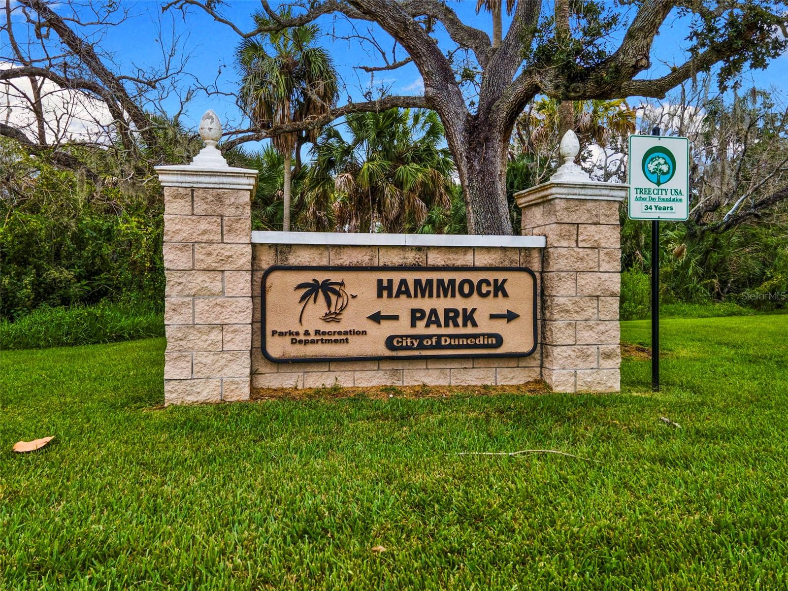 Entrance to directly across the street from this home