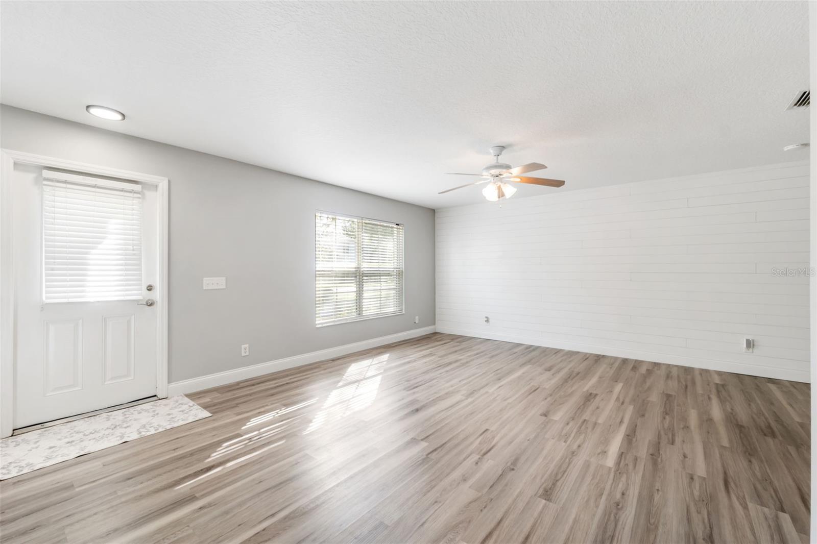 Shiplap Accent Wall