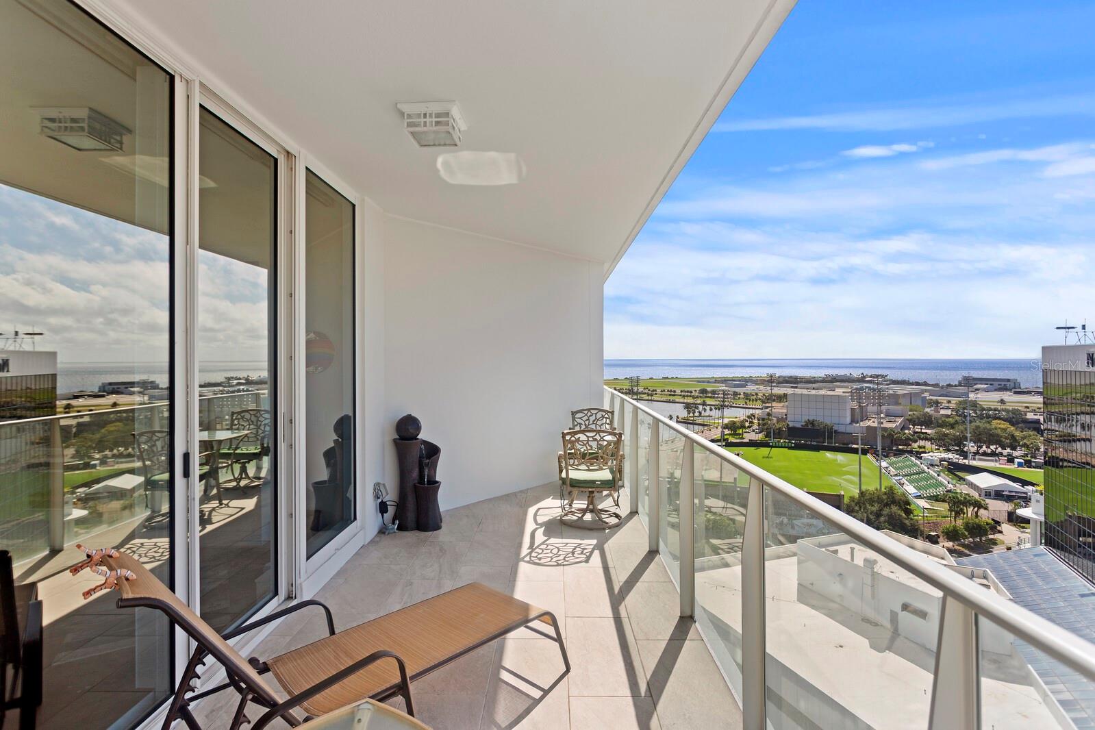 Living room balcony