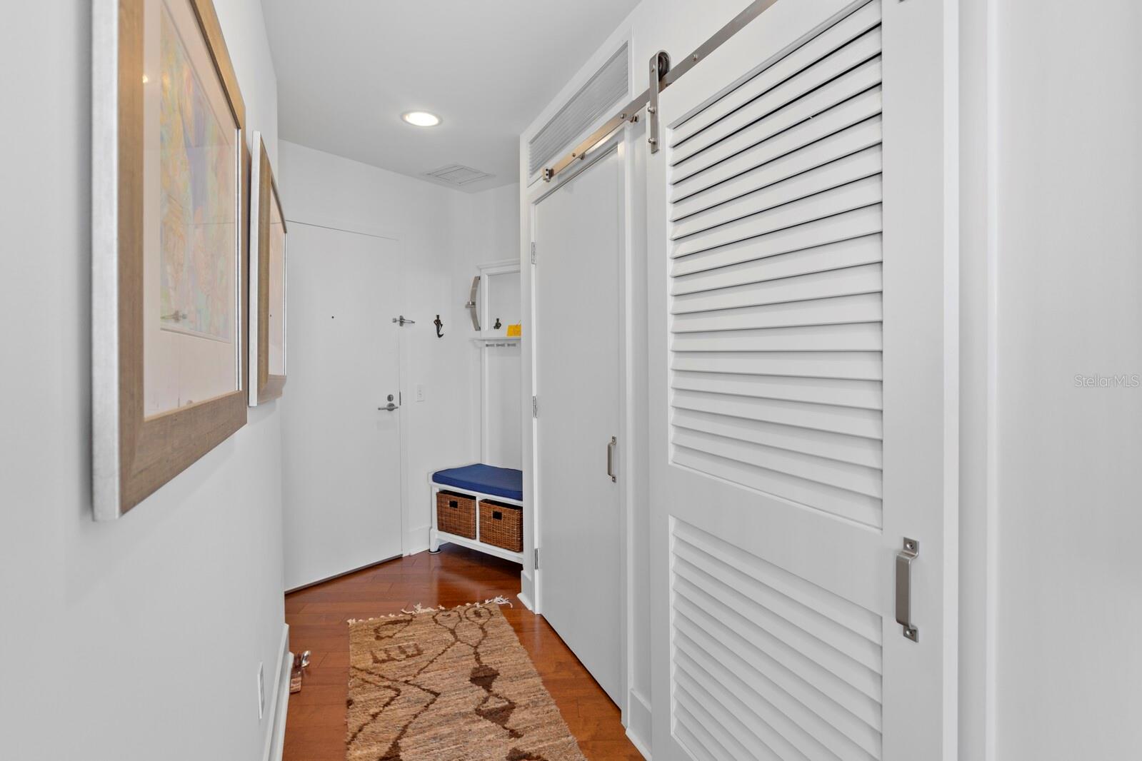 Barn door for your full size washer and dryer