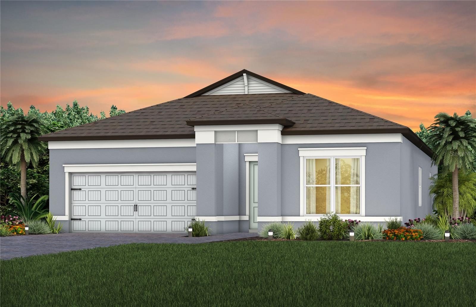Exterior Rendering, Elevation CO2A