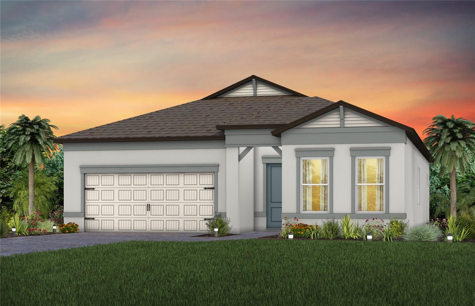Exterior Rendering, Elevation CO2A